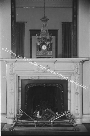 CORBALTON HALL  OLD CHAIR IN DINING ROOM